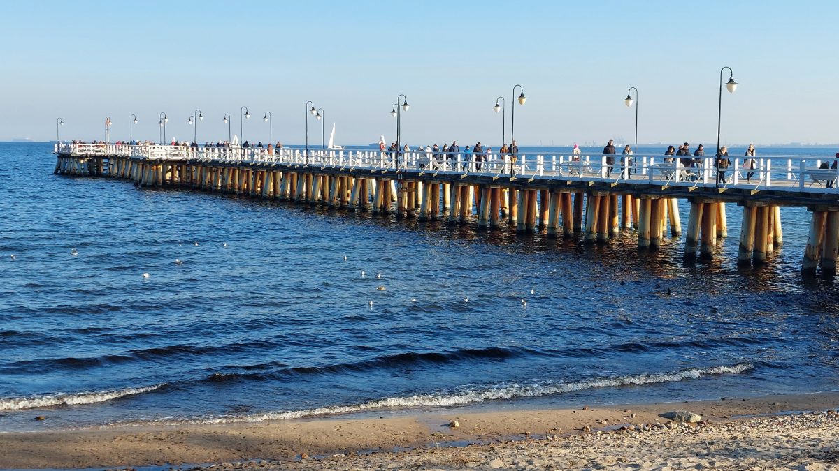 Molo w Gdyni Orłowo