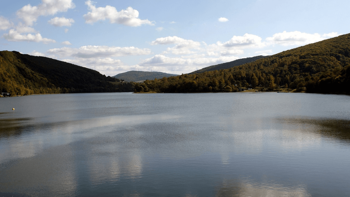 Widok na Jezioro Solińskie